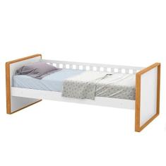 Cama Babá Tutto New Freijó Branco Soft - Matic