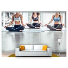 Papel De Parede Yoga Meditação Relaxamento 3D Aca11 - Você Decora