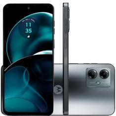 Smartphone Motorola Moto G14, 128GB, 4GB RAM, Câmera 50MP + Selfie 8MP, Tela 6.5", Grafite - Xt2341-1