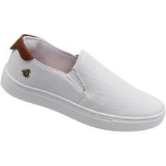 Tênis Iate Polo Go Pegasus Slip On Perfuros Masculino-Masculino