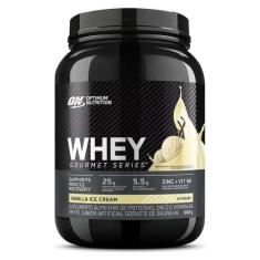 Whey Gourmet Series (900G) Optimum Nutrition - Baunilha