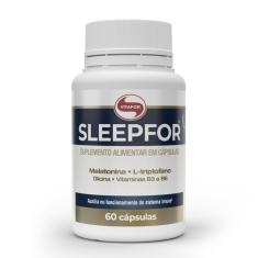 Sleepfor® L-Triptofano Glicina Vit B3 B6 (60 Caps) Vitafor