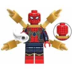 Boneco Blocos De Montar Homem Aranha Spiderman