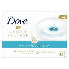 Sabonete em Barra Dove Antibacteriano Cuida e Protege 90g, 1, 90g