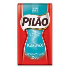 Café Pilão Torrado e Moído Descafeinado à Vácuo 250g