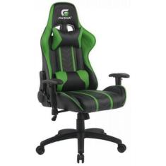 Cadeira Gamer Black Hawk Preta/Verde Fortrek