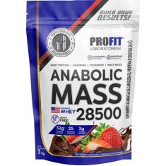 Hipercalórico Anabolic Mass 28500 3kg - Profit Labs - Profit Laborator