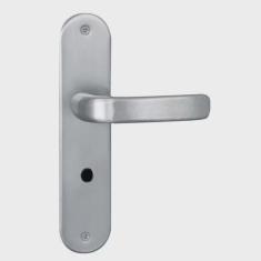 Fechadura para Banheiro Espelho Aço 40mm mgm Stilo Alumínio