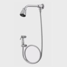 Ducha de Parede com Desviador Tradicional 1951 Meber Metais Cromado