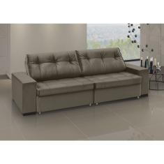 Sofá Orion - Retrátil / Reclinável 240 Cm Veludo