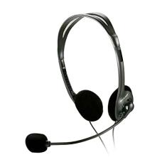 Headset HF100 P2 com Cabo de 180cm Potência 100mw e Microfone Flexível Preto - PH002