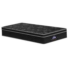 Colchão Box Solteiro 88cm Molas Ensacadas Bonnel Perola Negra Preto - Gazin
