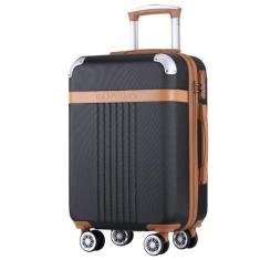 Mala Viagem Santino B182 Rígida Abs Rodinhas 360 Tsa Grande, Preto