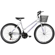 Bicicleta Aro 26 Colli Cazelle Allegra City Freio V-Brake de Aço 18 Ma