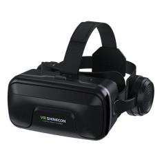 Óculos Vr Realidade Virtual 3D Shinecon 10.0 Fone E Controle