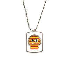 DIYthinker Colar para animais de estimação com corrente de aço inoxidável alienígena do Universo e alienígena