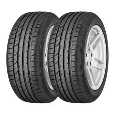 Kit 2 Pneus Continental Aro 17 205/50R17 ContiPremiumContact 2 Run Flat 89Y SSR