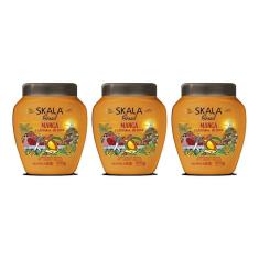 Creme Skala 1Kg Manga E Castanha Do Pará-Kit C/3Un