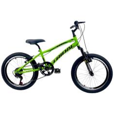 Bicicleta Aro 20 Infantil Tridal Suspensão Dianteira Freios V-brake - 030 Verde