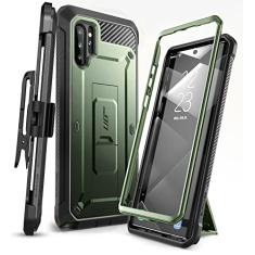 SUPCASE Capa para Samsung Galaxy Note 10 Plus/Note 10 Plus 5G (Unicorn Beetle Pro), [Suporte embutido e clipe de cinto] Capa de celular robusta de corpo inteiro sem protetor de tela para Galaxy Note