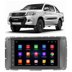 Kit Multimidia Android Hilux 12 13 14 15 7 Pol + Câmera e Moldura - E-
