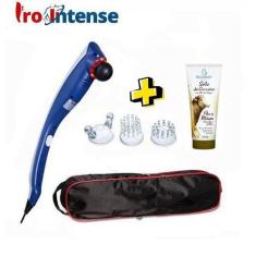 Massageador Elétrico Pró Intense Com Infravermelho (110v) + Creme Sebo