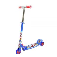 Patinete Radical 3 Rodas Patrulha da Justiça Azul DMR5667 - DM Radical