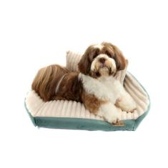 Cama Roma para Cachorro e Gato Pet - Bichinho Chic, Bege, G