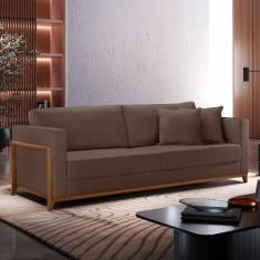 Sofá 3 Lugares Paris Bouclê 1,94M - Encantare