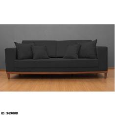 Sofá Fixo Living Barcelona com 200 Cm - Meu Lar