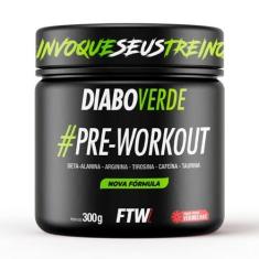 Pré-treino Diabo Verde Pre-Workout (300g) FTW, Frutas Vermelhas