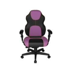 Cadeira Gamer Diretor Linha Gamer Racing Roxo - Design Office Móveis