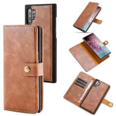 Asuwish Capa de celular para Samsung Galaxy Note 10 5G carteira magnética destacável com protetor de tela de vidro temperado flip compartimento para cartão Note10 notas 10s Ten Not S10 mulheres homens