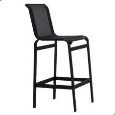 Banqueta Modelo Lótus Premium Preto Preto