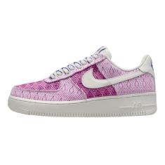 Nike Tênis feminino Air Force 1 '07, Multicolorido/Concord/Rosa feroz/Vela, 35