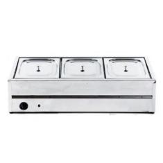 Rechaud Térmico 03 Cubas 1/2 X 100 RT03 Ibet, 110V