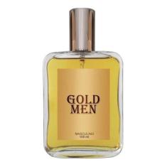 Perfume Gold Men 100Ml - Essência Importada + Óleo Essencial - Essênci
