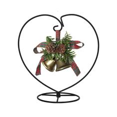 CXLE Suporte de exibição de ornamento, suporte de enfeite de ferro para pendurar globo de vidro para terrário, bola de bruxa, enfeite de Natal e decoração de casamento em casa