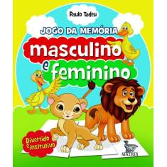 Livro - Masculino e feminino - jogo da memória