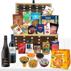 Cesta De Natal IBIZA Premium com 24 itens Natal 2025