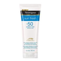 Protetor Solar Neutrogena Sun Fresh FPS 50 200ml, 1 Unidade, 200ml