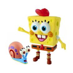 Boneco De Vinil Kamp Koral Bob Esponja E Gary 3076 - Líder