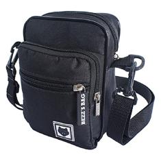 Bolsa Shoulder Bag Bezz Transversal Moda Unissex Pochete Tira colo
