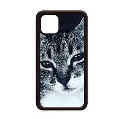 Capa Animal Cool Grey Cat Fotografia para iPhone 12 Pro Max para Apple Mini Mobile Case Shell
