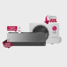 Ar Condicionado Split Hi Wall Inverter LG Dual Voice Artcool UVnano 18000 BTU/h Quente e Frio S4NW18KLRXC. EB2GAMZ - 220 Volts