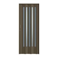 Porta Sanfonada Pvc Plastporta 210x96cm Translucida Bcf Wengue