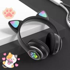 Fone Orelha De Gato Headphone Gatinho Com Led Fone Bluetooth - ALTOMEX