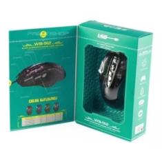 Mouse Gamer Com Fio Para Jogos Com 8 Botões Rgb 3200dpi - Weibo