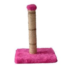 Arranhador Mini Poste Rosa Bebê - Akara Do Gato