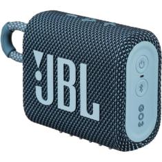 Caixa de som Speaker JBL Go 3 - Bluetooth - 4.2W - A Prova D'Agua - Az